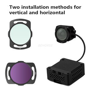 Alüminyum alaşım Lens filtre UV ayrılmıştır bize ND16 ND64 & CPL filtre kamera optik cam için DJI O3 hava ünitesi Drone aksesuarları - Product Image 3