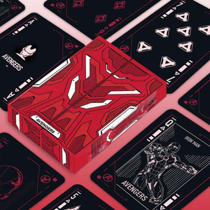 Cartes à jouer Red Iron Man Premium 54-Pack HD <span class=keywords><strong>Marvel</strong></span> Exclusive Designs Limited Edition Collector's Cards for Poker Landlord Game - Product Image 3