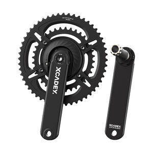 NOUVEAU Modèle XCADEY <span class=keywords><strong>Pédalier</strong></span> Power Meter <span class=keywords><strong>Pédalier</strong></span> 104BCD-4S 110BCD 110BCD-4S 4H 5H <span class=keywords><strong>50</strong></span>-34T 144BCD Hollowtech Pour Vélo de Route MTB - Product Image 5