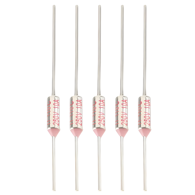 High Temperature 250V 10A Ceramic Thermal Fuse Dryer Thermal Link with Thermal Cutoffs for Better Safety