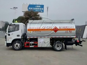 รถบรรทุกน้ำมันเชื้อเพลิง รุ่นประหยัด 5000L-10000L รถบรรทุกถังน้ำมัน ISUZU มีสินค้าในสต็อก สำหรับอุตสาหกรรมการผลิตพิเศษ - Product Image 3