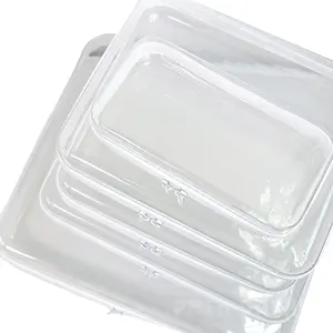 POSH DREAMS Toy Clothing Puzzle Clear Plastic Toy Case Children's Ins Style Hard Shell Zipper Student Storage Box