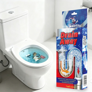 Agent de dragage de tuyaux en poudre en gros de Chine, nettoyant pour drain de tuyaux de salle de bain <span class=keywords><strong>WC</strong></span> - Product Image 1