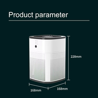 Cigare brevet personnel meilleur mini purificateur d'air domestique intelligent fumée chine 2024 filtre hepa purificateur d'air