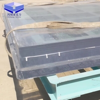 Feuille acrylique résistante aux UV de haute qualité, sol en plexiglas pour piscines extérieures
