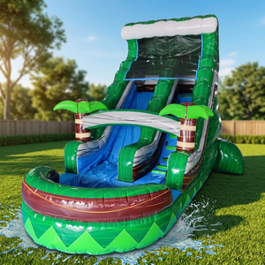 Toboganes Acuáticos Inflables Comerciales Largos para Niños y Adultos, Tobogán Inflable para <span class=keywords><strong>Piscina</strong></span> - Product Image 1
