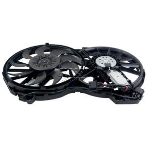 Ventilador de Radiador Brillante para A6 4.2 TFSI 06-11 <span class=keywords><strong>4F0</strong></span> 121 003 K F J <span class=keywords><strong>4F0</strong></span> 121 207 K J <span class=keywords><strong>4F0</strong></span> <span class=keywords><strong>959</strong></span> <span class=keywords><strong>455</strong></span> D E J <span class=keywords><strong>4F0</strong></span> 910 501 B - Product Image 3