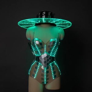 Nuevos Conjuntos de Uniformes Sexys para KTV, Disfraces para Actuaciones en Bares, <span class=keywords><strong>Discotecas</strong></span>, Bailes, Disfraces Coloridos para Escenarios, Grupo B, 100% Poliéster - Product Image 5