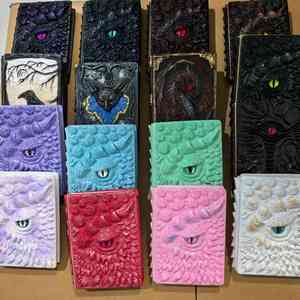 Wholesale Retro Customizable Notebook Dragon Eye Embossed Design Creative Loose-leaf <strong>Journal</strong> For <strong>Personal</strong> Use Promotional <strong>Diary</strong> - Product Image 1