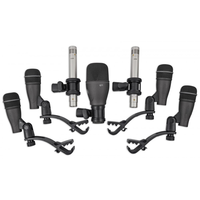 DK707-Kit de Microphone à condensateur pour enregistrement d'instruments, 7 pièces, micro à condensateur, Q71, Q72, C02, pour batteurs