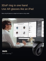 Lunettes intelligentes avec écran OLED intégré HUD Réalité augmentée Vision AR pour les films de jeu Navigation et commande vocale