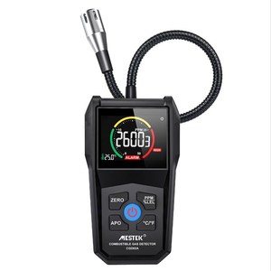 Détecteur de gaz combustible portable HEDAO Mestek CGD02A, analyseur de gaz CH4, détecteur de gaz portable, compteur de monoxyde de carbone - Product Image 5