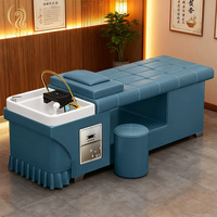 Table de Lavage de Cheveux Salon de Massage Thaï Spa Capillaire Lit de Shampooing Mobilier de Salon Moderne Usine Personnalisée Multifonction Beauté Allongée