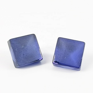 BaiFu Gems Tổng Hợp Flat Back Hình Vuông Vuông Zirconia - Product Image 2