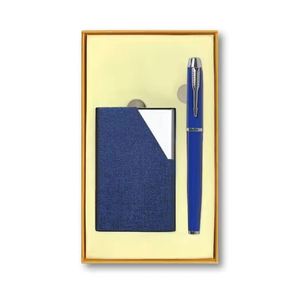 2025 New Unique Classical <b>Small</b> Business Card Holder Stylus Pen Set Luxury Promotional <b>Gift</b> Ideas for Souvenir for Business - Product Image 2