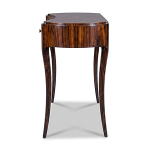 Traditional Rosewood <b>Console</b> <b>Table</b> With <b>Storage</b> Drawer And Leg Base For Hallway Or Living Room Furniture - Product Image 1