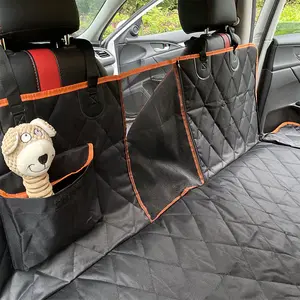 Hond Auto Stoelhoezen Voor Achterbank Waterdichte Hond Auto Hangmat Met Mesh Venster Duurzaam Non Slip Auto Seat Cover