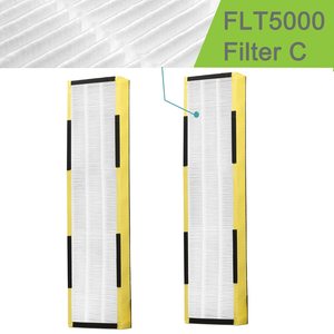 Compatible With <strong>Germ</strong> <strong>Guardian</strong> FLT5000 True HEPA GENUINE <strong>Air</strong> Purifier Replacement Filter C for GermGuardian