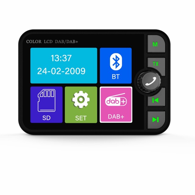 Color Screen Car DAB Digital Receiver MP3 Radio Electronic Component