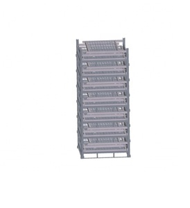 Kho Stackable Kim Loại Lưới Lưu Trữ Pallet Lồng - Product Image 6
