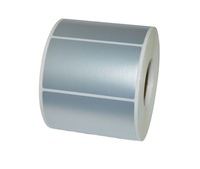 Étiquettes en rouleau personnalisées en acrylique de haute qualité, activées à l'eau, thermofusibles, imperméables, vierges non imprimées, fabriquées en Chine, pour avertissements d'utilisation