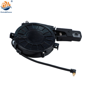 Enrouleur de câble rétractable automatique DC DYH-1806, montage <span class=keywords><strong>mural</strong></span> électrique, extensible 1,5 m, 12V 2A, ABS+PC ignifuge, personnalisable - Product Image 5