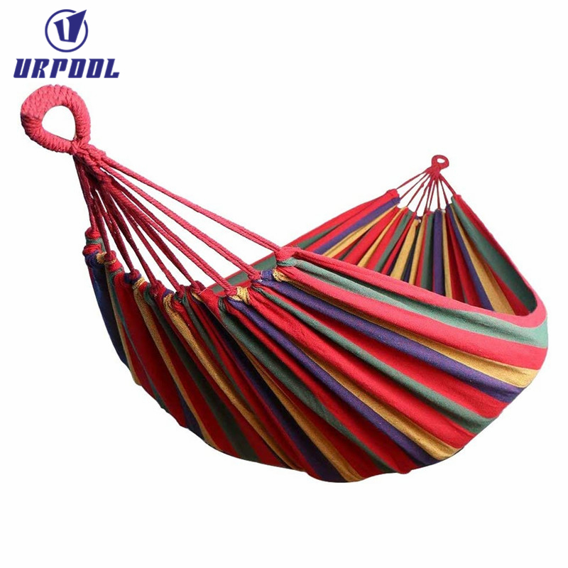 น้ำหนักเบาและ Compact Backpacking Hammock กลางแจ้ง Camping เปลญวนกลางแจ้งแบบพกพา Camping Hammock