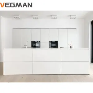 China Wooden Kitchen Cabinets Manufactures Modern Style Custom Design Smart Kitchen Storage Furniture Cabinet Cupboard