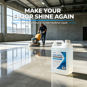 Durcisseur de béton haute performance liquide de qualité industrielle, revêtement de sol en silicate pour surfaces anti-poussière et résistantes à l'usure - Product Image 1