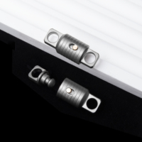 Portachiavi Utility rotazione portachiavi in titanio staccabile per esterni sgancio rapido accessori EDC utensili a mano