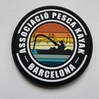 Patch en PVC souple personnalisé avec logo 3D, thermocollant, auto-adhésif, appliques personnalisées, badge en caoutchouc, patchs à coudre