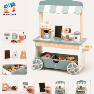 Nuevo Juguete <span class=keywords><strong>de</strong></span> <span class=keywords><strong>Madera</strong></span> 2026: Puesto <span class=keywords><strong>de</strong></span> Comestibles <span class=keywords><strong>de</strong></span> Juguete <span class=keywords><strong>para</strong></span> Niños con Contenedores <span class=keywords><strong>de</strong></span> Almacenamiento y Pizarra W10A332 - Product Image 6