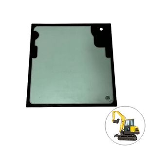 Vidrio delantero del parabrisas de la cabina para los recambios del excavador SDLG Vidrio templado de la puerta izquierda para los modelos ER635F 655F 660FL E680F 690F - Product Image 1