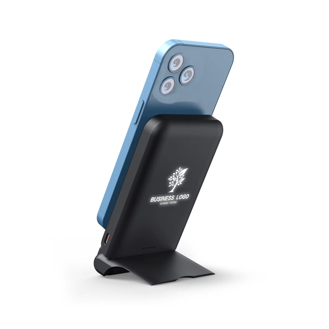 Mag Fast Charging Magnetic Wireless Power Bank With Safe Stand PD 22.5W Quick Charge Power Bank 10000mAh Battery Pack For iPhone