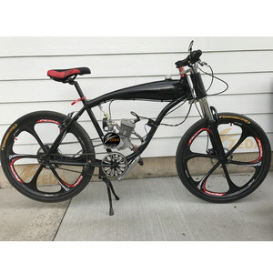 Angel Bike <span class=keywords><strong>II</strong></span> con kit de motor ZEDA100 de 80cc,bicicleta mototrizada  50x40mm, para deportes, fabricado en China - Product Image 3