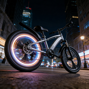 Vélo à pneus larges de 20 pouces pour adolescents de 8 à 12 ans et enfants de 130 à 160 cm de taille, vélo de montagne pour garçons et filles - Product Image 1