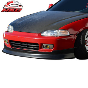 เหมาะสำหรับ Honda Civic 92-95 CS Style ชุดแต่งกันชนหน้า สปอยเลอร์ลิป  แบบยังไม่ทำสี วัสดุ PU คุณภาพสูง อุปกรณ์ตกแต่งภายนอก - Product Image 2