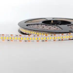 Yüksek parlak 240led 2835 SMD LED şeritler 3 yıl garanti yüksek CRI 10mm genişlik 18w 20w kesilebilir esnek esnek led ışık şerit