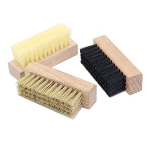Brosse à chaussures et <span class=keywords><strong>bottes</strong></span> en bois écologique et résistante, avec poils en PP, vente en gros - Product Image 4