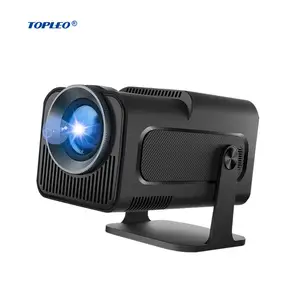 Topleo android projector full hd screen video mini LCD home Portable smart hy320 4k 10000 lumens 1080p android 11 Projector