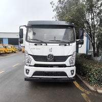 Camion à ordures compacteur électrique pur Shacman 4x2, alimenté par batterie, moteur 160 ch, manuel/automatique