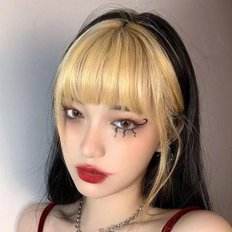 Jhqres5o _ 4b Decolor oro punta capelli accessori per lo Styling della frangia parte oro - Product Image 1