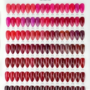 Private Label 300 Color Quality Water Base French Liquid UV Gel <b>Nail</b> Polish <b>Set</b> 15ml Non-Toxic Vegan Matte Finish - Product Image 2