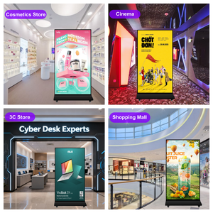 Kiosque tactile horizontal Android Alihh 43 <span class=keywords><strong>pouces</strong></span>, écran vidéo, support autoportant pour magasin de détail, animation - Product Image 3