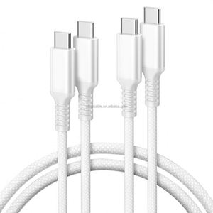 OEM 100W <b>USB</b> <b>C</b> Charging Data Cable for iPhone 17 16 Pro Max 1m 2m 3m Nylon Braided Fast Charging Cable <b>TYPE</b> E <b>C</b> PD Charger Cable - Product Image 5