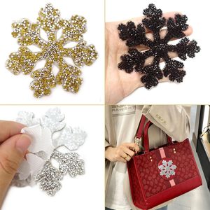 Flocon de neige strass patchs Appliques fer décoratif sur patchs noël vêtements réparation décoration patchs pour accessoire à créer soi-même - Product Image 2