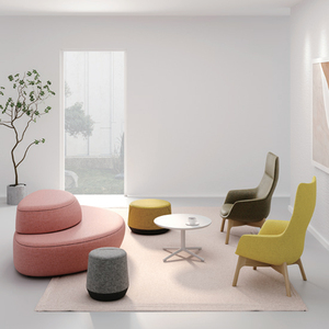 Muebles de oficina de diseño moderno Silla de sala de espera Juegos de sofás para área de recepción Sofá modular para <span class=keywords><strong>biblioteca</strong></span> escolar - Product Image 2