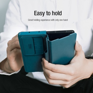 NILLKIN qin <span class=keywords><strong>เคส</strong></span>หนังฝาพับสำหรับ <span class=keywords><strong>Samsung</strong></span> Galaxy Z Fold 5 & <span class=keywords><strong>4</strong></span> 5g พร้อมช่องใส่ปากกา S สำหรับกล้องสไลด์ Z <span class=keywords><strong>4</strong></span>ช่องด้านหลัง - Product Image 3