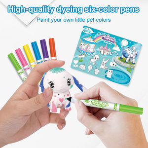 Educatief Schilderij Tekenen Speelgoed Cartoon Graffiti Katten Bad Krabbels Doen Alsof Spelen Bad Speelgoed Voor Kinderen - Product Image 3