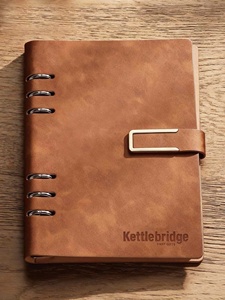 ステッチ製本と滑らかな書き心地の紙を備えた耐久性のあるハードカバーノートで、毎日の計画に最適です。 - Product Image 2